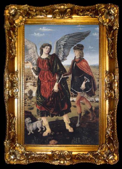 framed  unknow artist Tobias and the angel, ta009-2